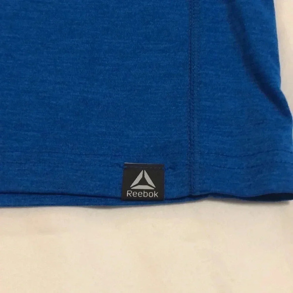 Boys size sm Reebok long sleeve athletic top blue - Picture 2 of 6